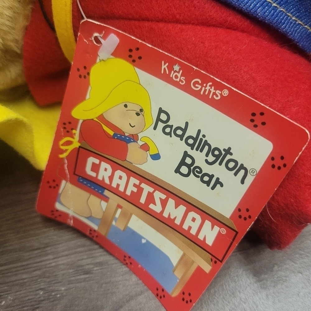 Vintage Sears Craftsman Paddington Bear Plush - Picture 6 of 9